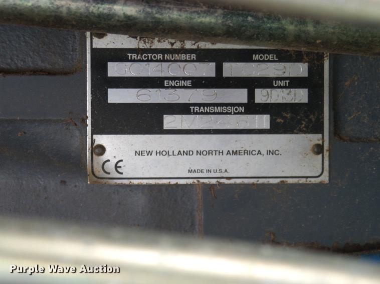 image for item DD1488 1999 New Holland TC29D Deluxe MFWD tractor