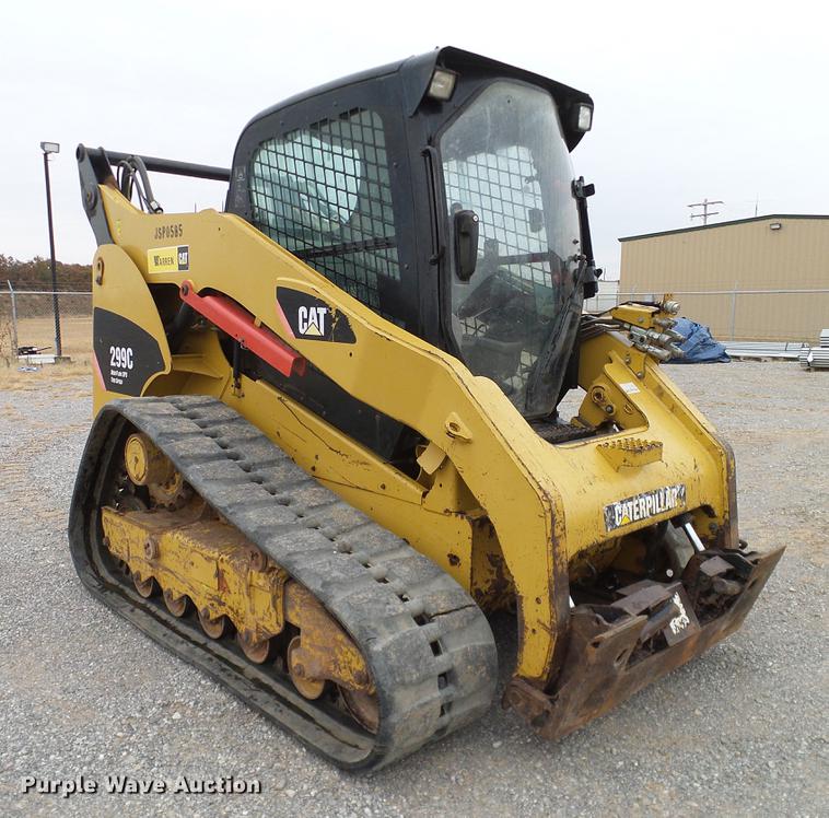 image for item DD1489 2009 Caterpillar 299C skid steer