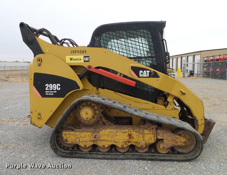 image for item DD1489 2009 Caterpillar 299C skid steer