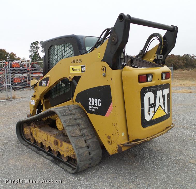 image for item DD1489 2009 Caterpillar 299C skid steer