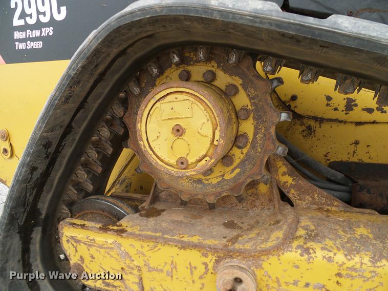 image for item DD1489 2009 Caterpillar 299C skid steer