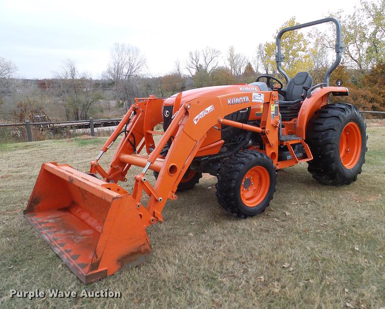 image for item DD1493 2015 Kubota L4060HST MFWD tractor
