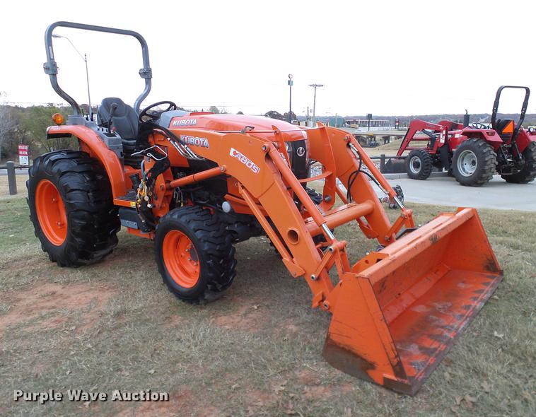 image for item DD1493 2015 Kubota L4060HST MFWD tractor