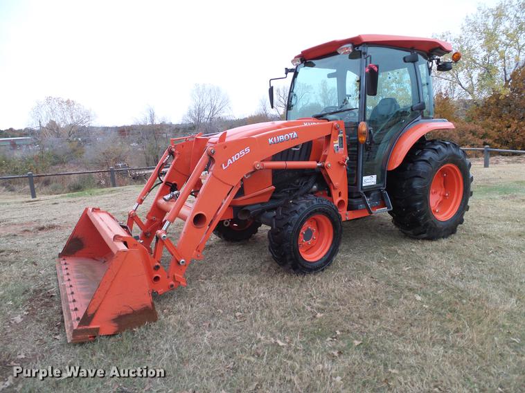 image for item DD1495 2014 Kubota L5460HSTC MFWD tractor