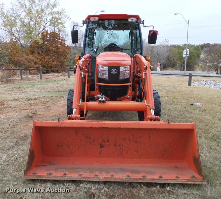 image for item DD1495 2014 Kubota L5460HSTC MFWD tractor