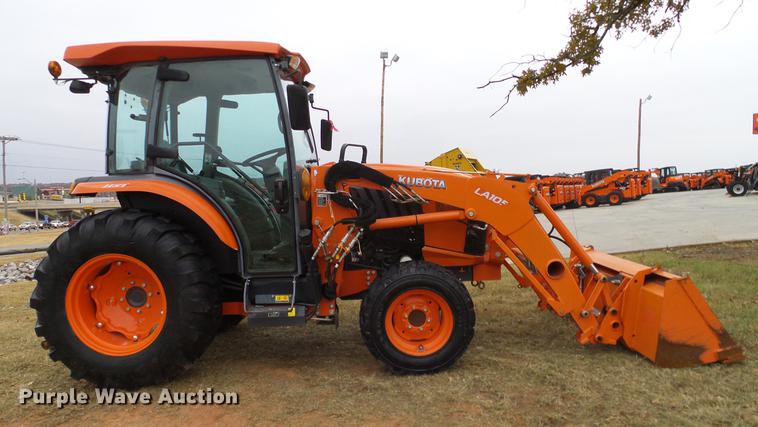 image for item DD1495 2014 Kubota L5460HSTC MFWD tractor