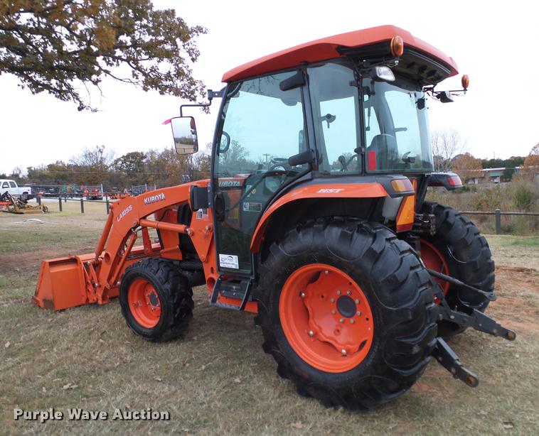 image for item DD1495 2014 Kubota L5460HSTC MFWD tractor