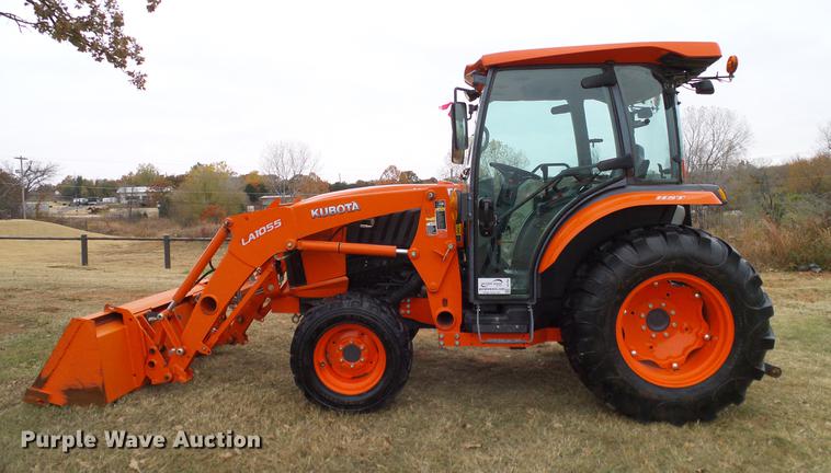 image for item DD1495 2014 Kubota L5460HSTC MFWD tractor