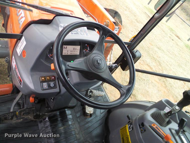 image for item DD1495 2014 Kubota L5460HSTC MFWD tractor