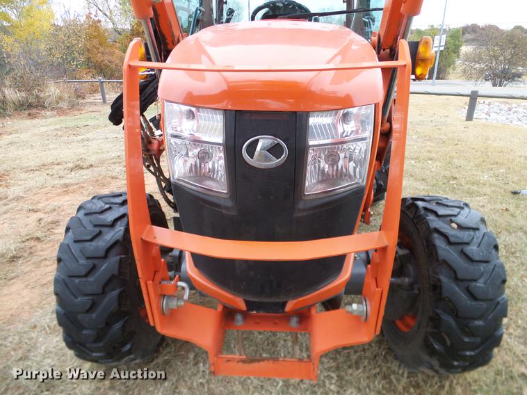 image for item DD1495 2014 Kubota L5460HSTC MFWD tractor