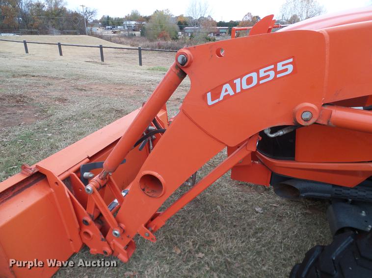 image for item DD1495 2014 Kubota L5460HSTC MFWD tractor