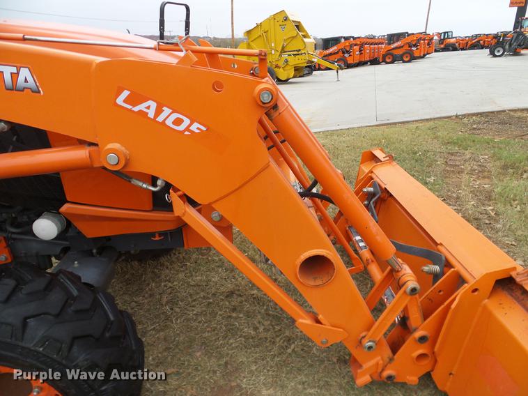image for item DD1495 2014 Kubota L5460HSTC MFWD tractor
