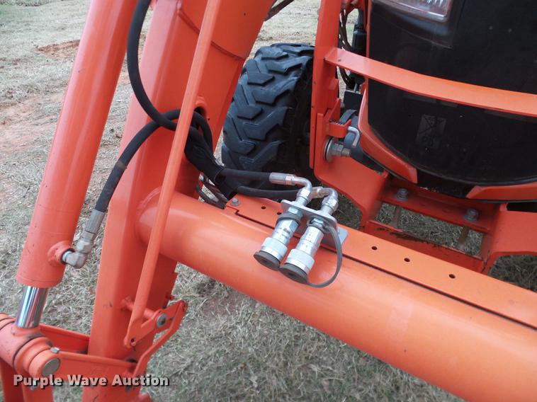 image for item DD1495 2014 Kubota L5460HSTC MFWD tractor