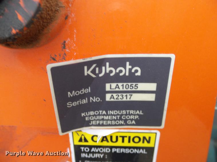 image for item DD1495 2014 Kubota L5460HSTC MFWD tractor