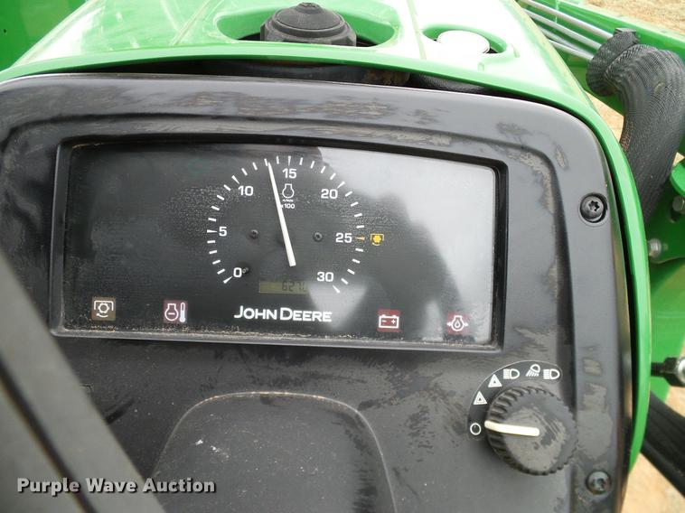 image for item DD1496 2012 John Deere 3032E MFWD tractor