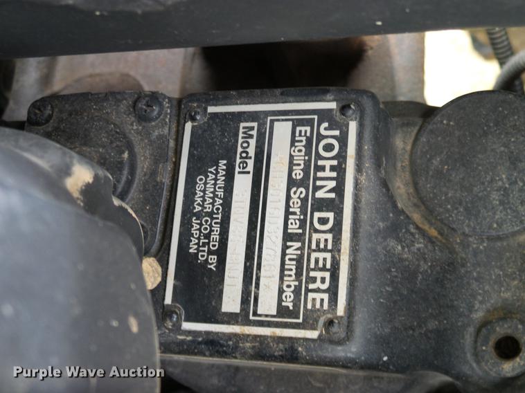 image for item DD1496 2012 John Deere 3032E MFWD tractor