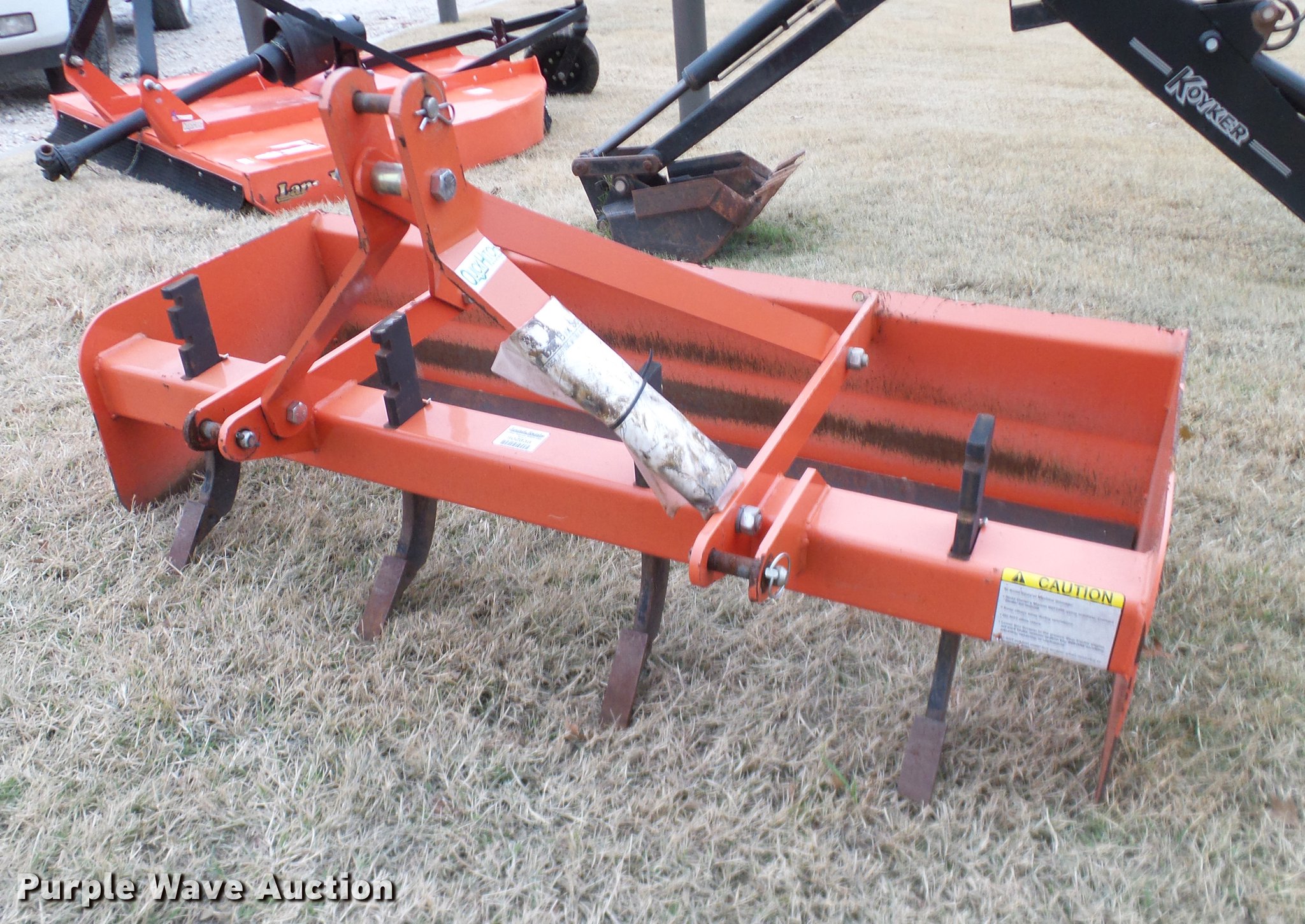 Land Pride BB1260 box blade in Edmond, OK Item AZ9352 sold Purple Wave