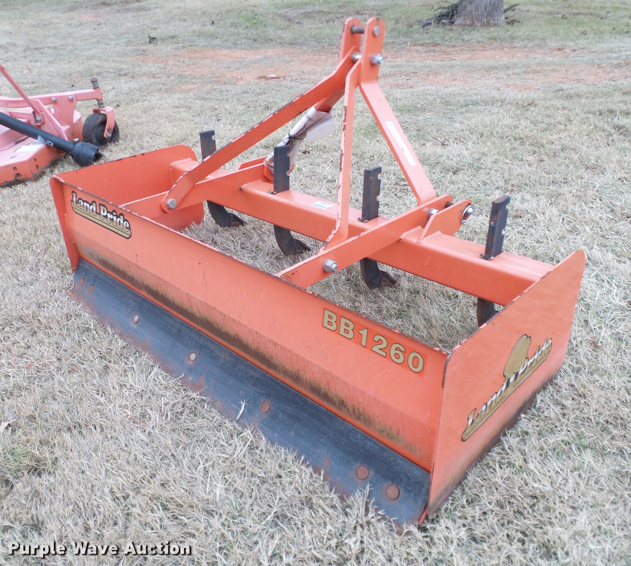 Land Pride BB1260 box blade in Edmond, OK Item AZ9352 sold Purple Wave