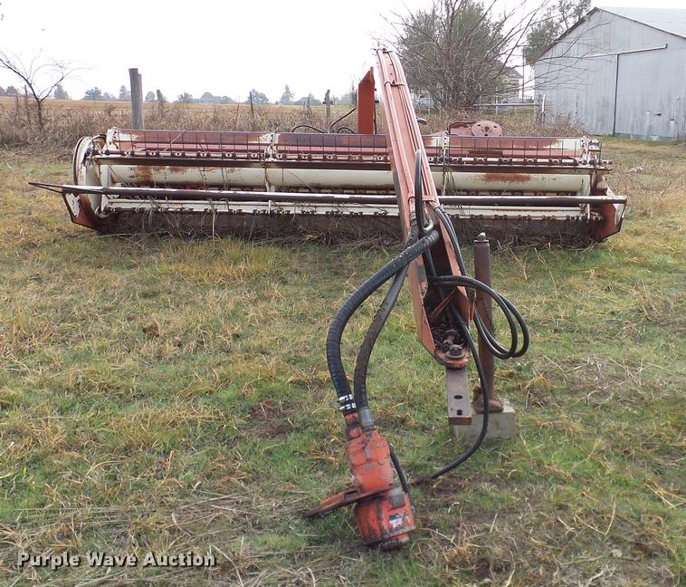 image for item AO9354 Hesston 1014 Hydroswing windrower