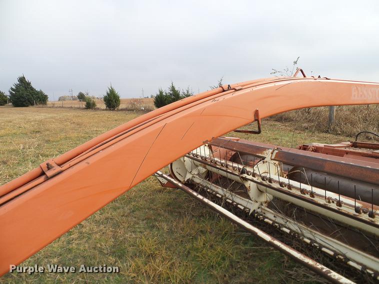 image for item AO9354 Hesston 1014 Hydroswing windrower