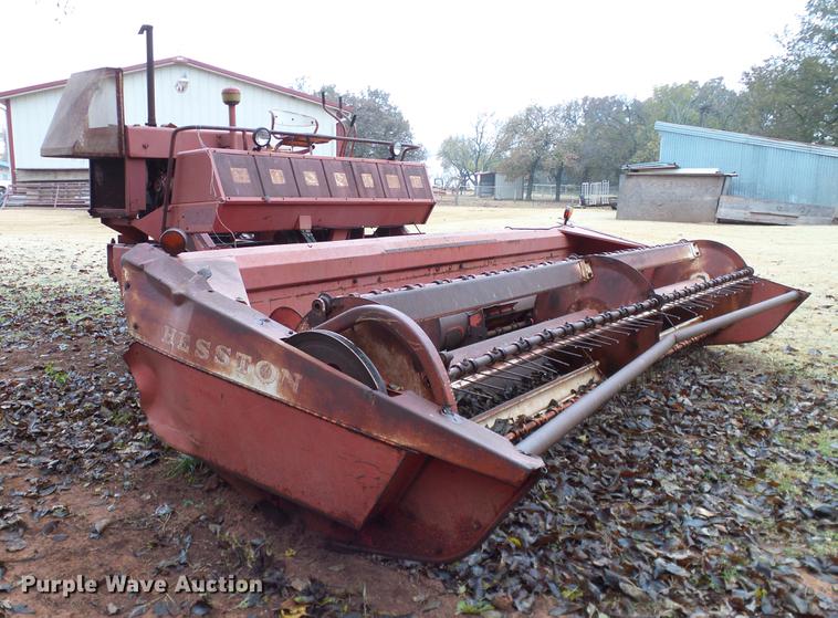 image for item AO9371 Hesston 500 self-propelled windrower