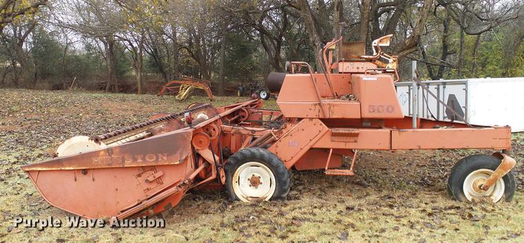 image for item AO9371 Hesston 500 self-propelled windrower