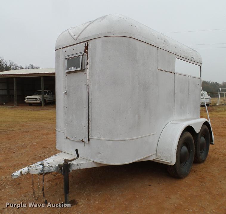image for item AO9374 Shop built horse trailer
