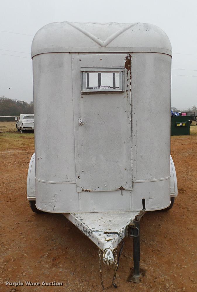 image for item AO9374 Shop built horse trailer