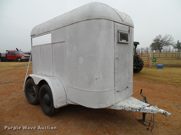 image for item AO9374 Shop built horse trailer