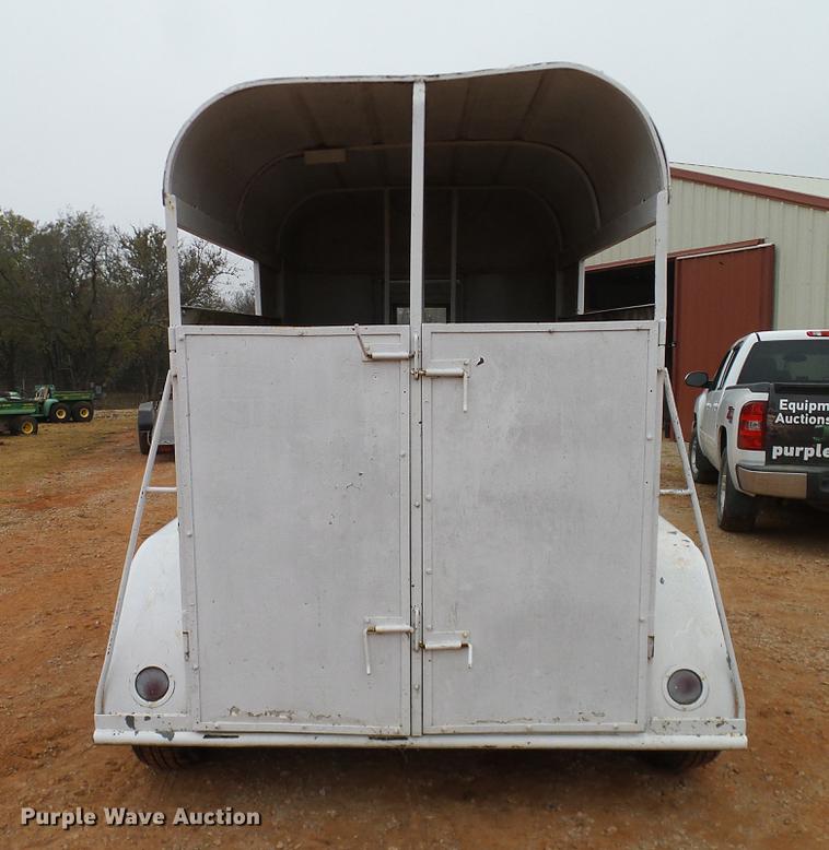image for item AO9374 Shop built horse trailer