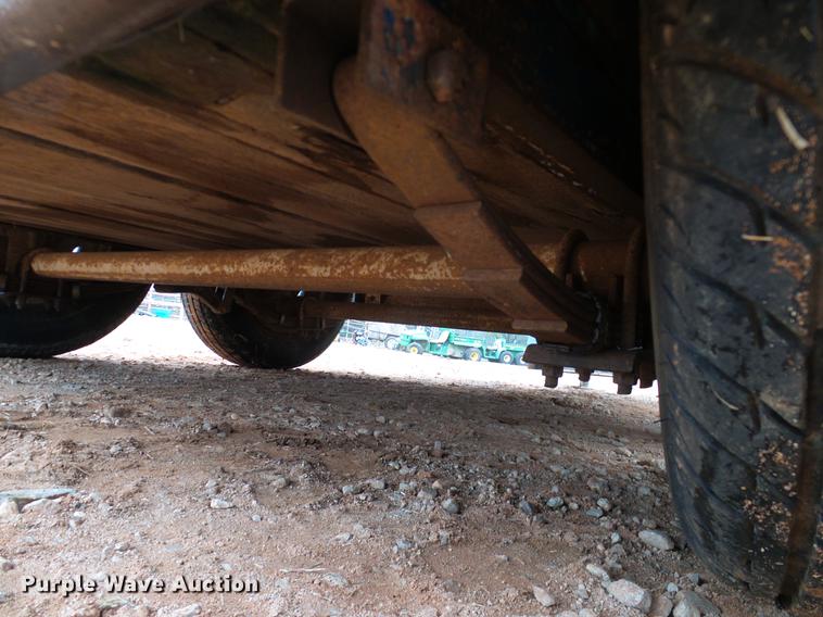 image for item AO9374 Shop built horse trailer