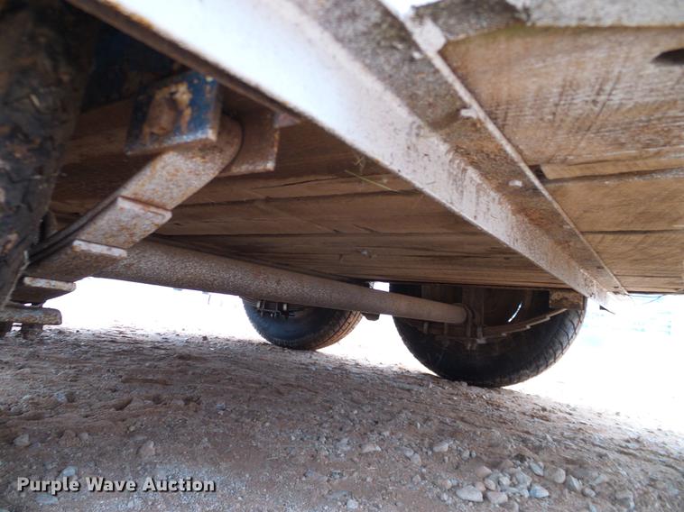 image for item AO9374 Shop built horse trailer