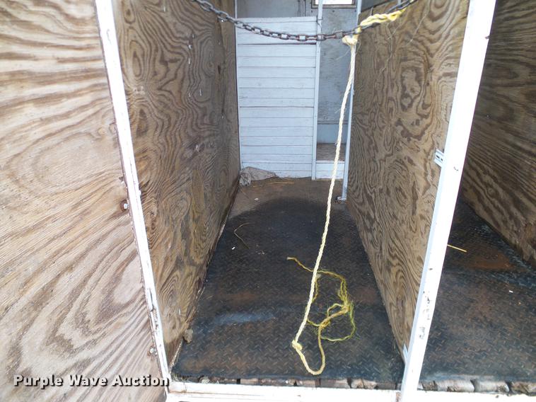 image for item AO9374 Shop built horse trailer