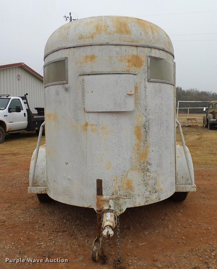 image for item AO9376 Shop built horse trailer