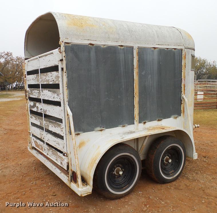 image for item AO9376 Shop built horse trailer