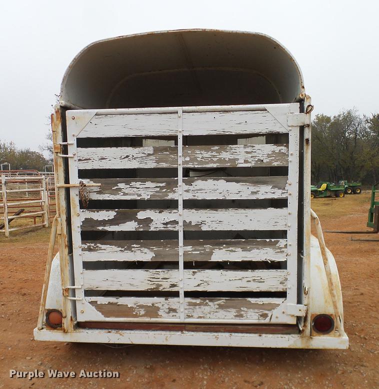 image for item AO9376 Shop built horse trailer