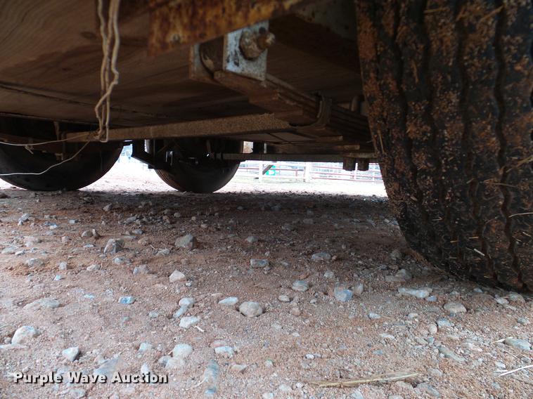 image for item AO9376 Shop built horse trailer