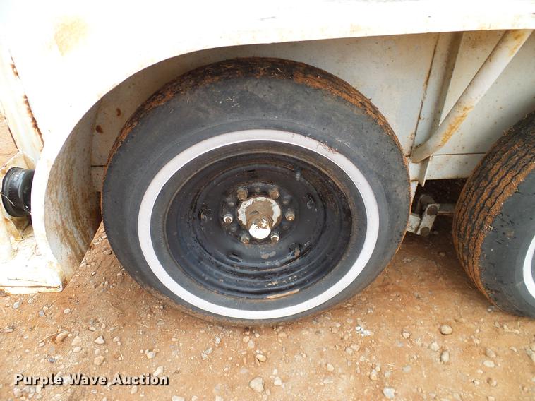 image for item AO9376 Shop built horse trailer