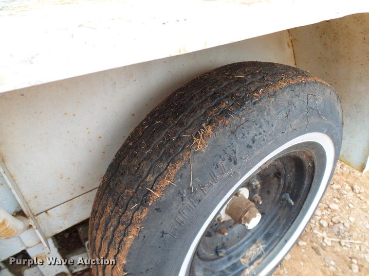 image for item AO9376 Shop built horse trailer