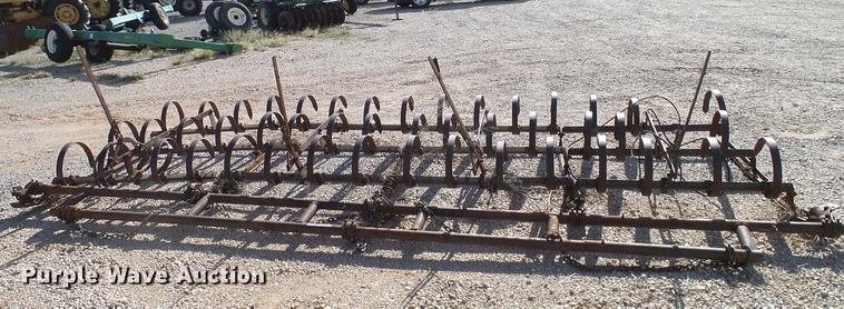 image for item AZ9372 Shop built spring tooth harrow