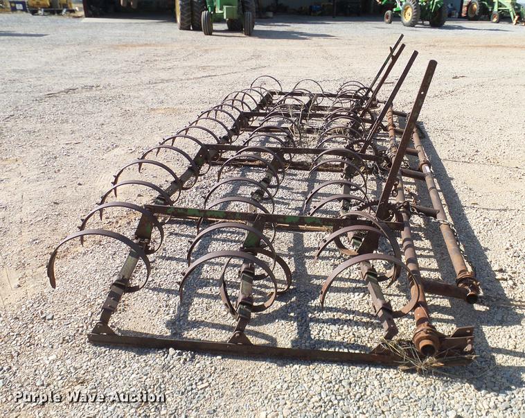 image for item AZ9372 Shop built spring tooth harrow