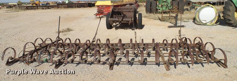 image for item AZ9372 Shop built spring tooth harrow