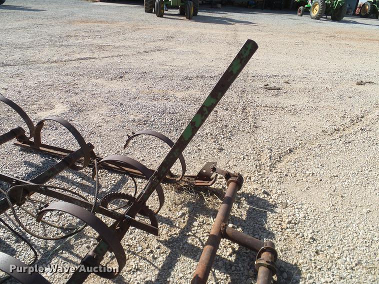 image for item AZ9372 Shop built spring tooth harrow