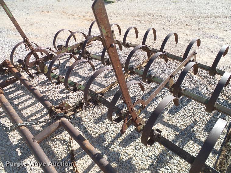 image for item AZ9372 Shop built spring tooth harrow