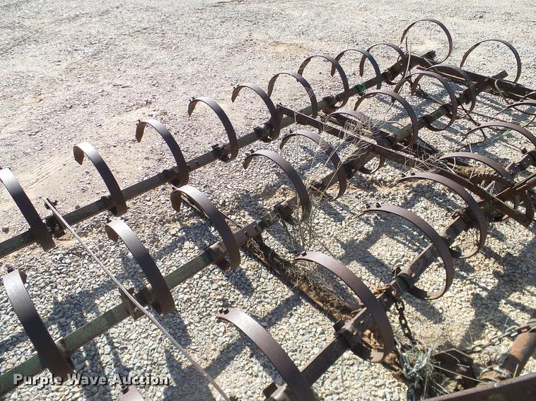 image for item AZ9372 Shop built spring tooth harrow