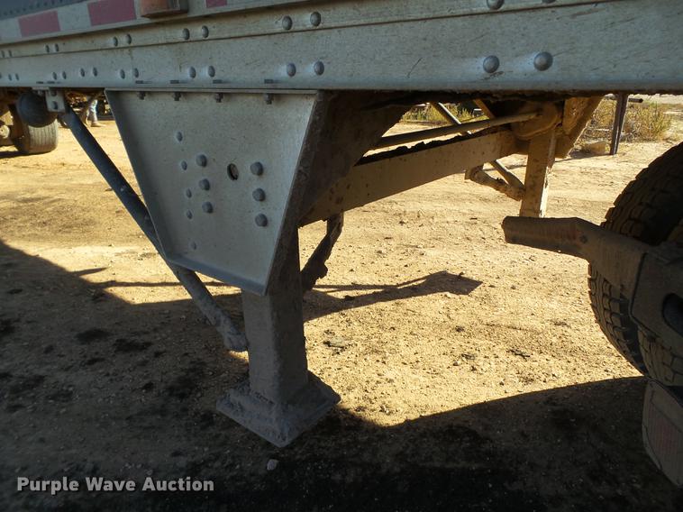 image for item BJ9927 2008 Wilson DWG-550WB live bottom trailer