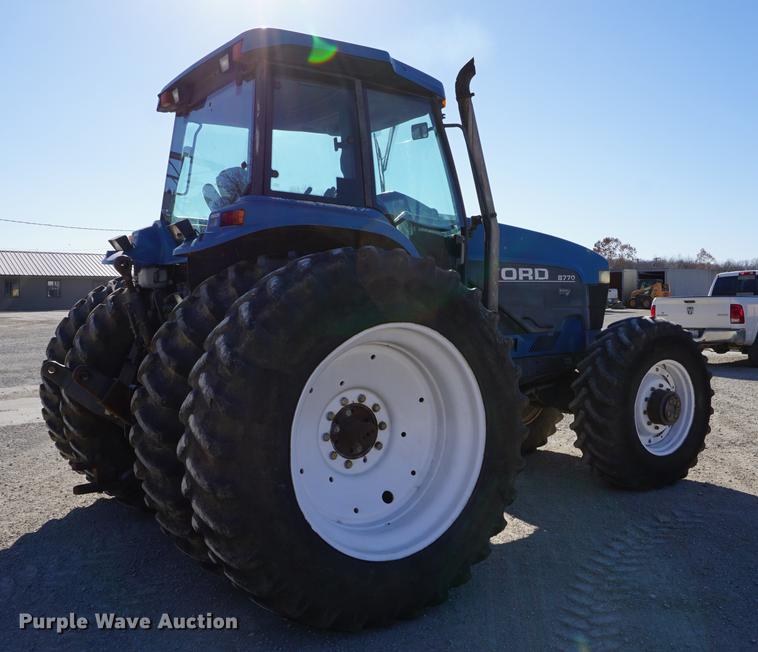 image for item DA1467 1995 Ford 8770 MFWD tractor