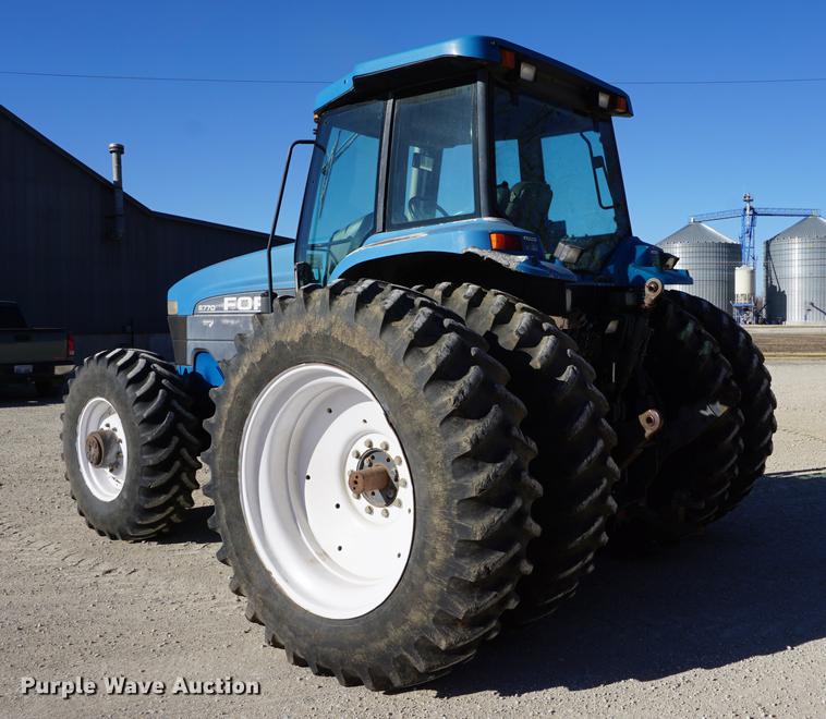 image for item DA1467 1995 Ford 8770 MFWD tractor