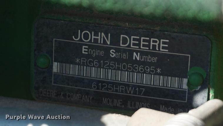 image for item DA1469 2006 John Deere 9520 4WD tractor