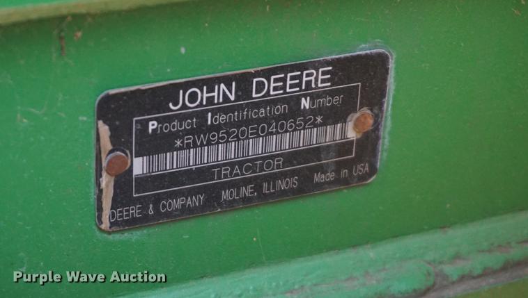 image for item DA1469 2006 John Deere 9520 4WD tractor